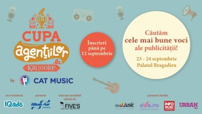 Pregatiti-va vocile, ca nu scapati. Am prelungit inscrierile la Cupa Agentiilor la Karaoke by Cat Music