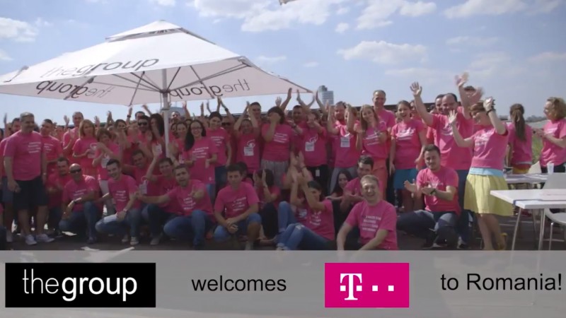 thegroup welcomes Telekom to Romania!