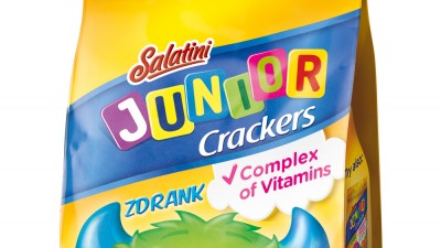 Salatini Junior Crackers - Packaging design