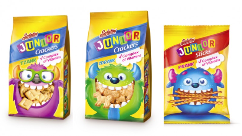 Cocoon Group Bucharest a realizat designul ambalajelor noii game Salatini Junior