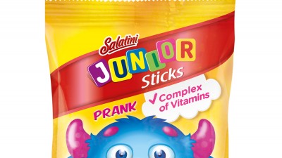 Salatini Junior Crackers - Packaging design