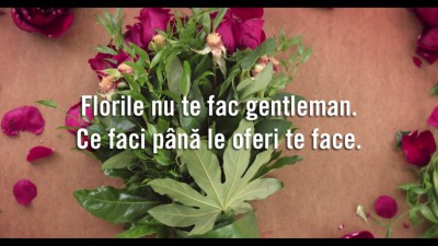 &quot;Florile nu te fac gentleman&quot; - campania de comunicare a noii pozitionari Floria.ro, dezvoltata de Rusu+Bortun