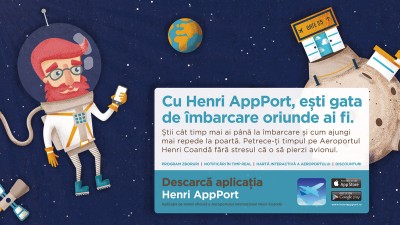 Henri AppPort - Gata de imbarcare