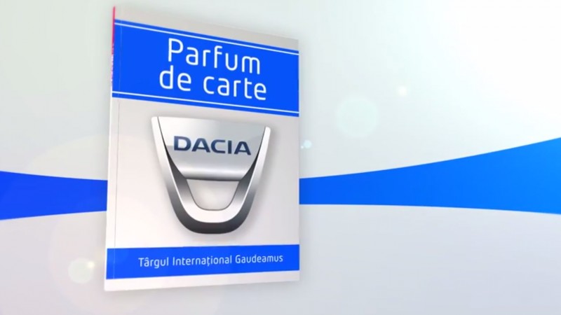 “Parfum de carte” cu Dacia la Gaudeamus, in regia Publicis Romania