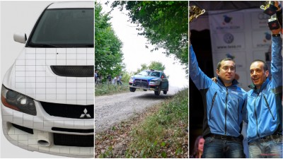 O masina "patratita" multi-branduita va zburda pe traseele Campionatului National de Raliuri 2015