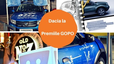 Dacia la Gala Premiilor Gopo