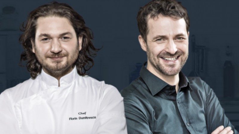 Chef Florin Dumitrescu si Andrei Aradits au pornit in cautarea bucatariilor din tara unde se gateste cu pasiune