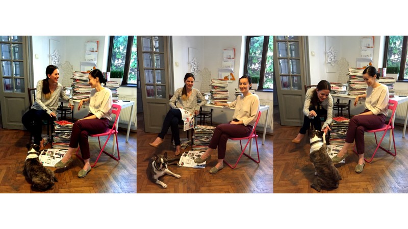 Traiectoria celor 3 ani de The Cover. La microfon: Elena Paslaru si Olivia Dutu