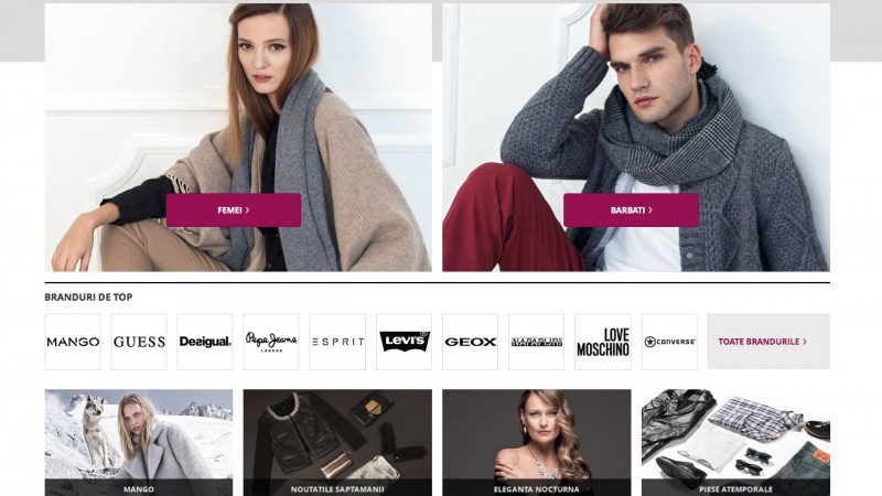 Fashion Days lanseaza o noua interfata pentru platforma online, ca parte a noului model de business