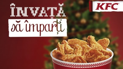 Invata sa imparti: fiecare Xmas Variety Bucket de la KFC aduce o sansa copiilor de la SOS Satele Copiilor