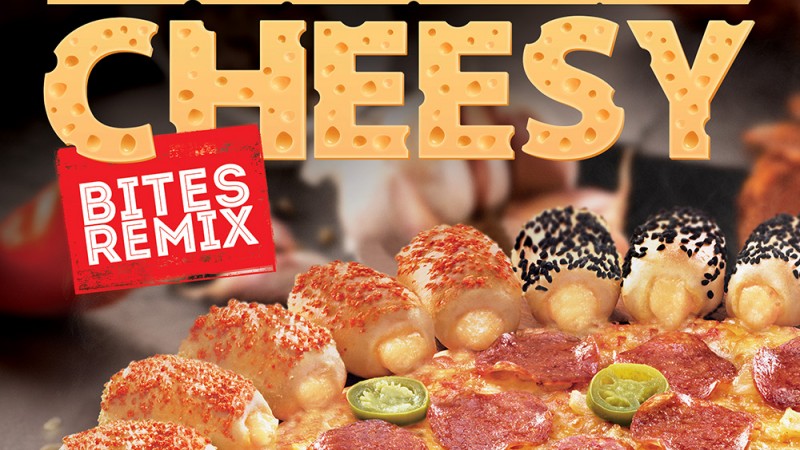 Pizza Hut lanseaza Cheesy Bites Remix, un nou blat delicios pentru mesele impreuna