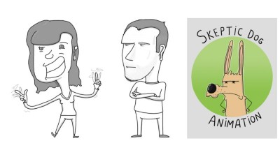 Skeptic Dog prin lumea larga. Andra Berila si Bogdan Crivoi: Vrem sa devenim din ce in ce mai buni la animatie 2D si, in viitor, sa putem oferi stiluri mai diverse
