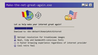 Sa-i dam Americii internetul grandios de altadata! O poveste extinsa pe Chrome ce se scrie cu fiecare download