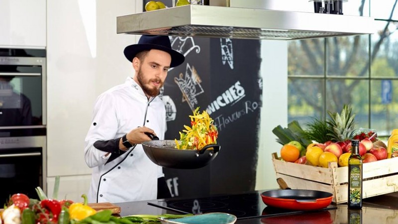 Chef Foa gateste pentru clientii Kaufland Romania.