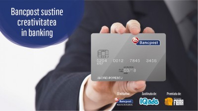 Bancpost te provoaca la o sesiune de creativitate in banking printr-o competitie de design de carduri din seria Young FIBRA