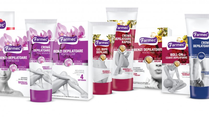 O piele fina in doar trei minute cu noile produse depilatoare de la Farmec