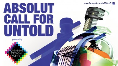 Partener Romanian Design Week, ABSOLUT lanseaza o competitie pentru set-up-ul de baruri Absolut Vodka / Jameson / Ballantine's Brasil de la UNTOLD 2016