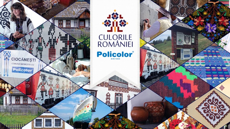 Policolor lanseaza proiectul “Culorile Romaniei”, editia II. 12 tone de materiale donate catre 13 proiecte din toata tara in 2016