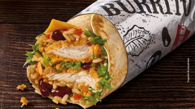 KFC lanseaza un nou sandvis: Burrito, prea gustos ca sa-l mananci frumos