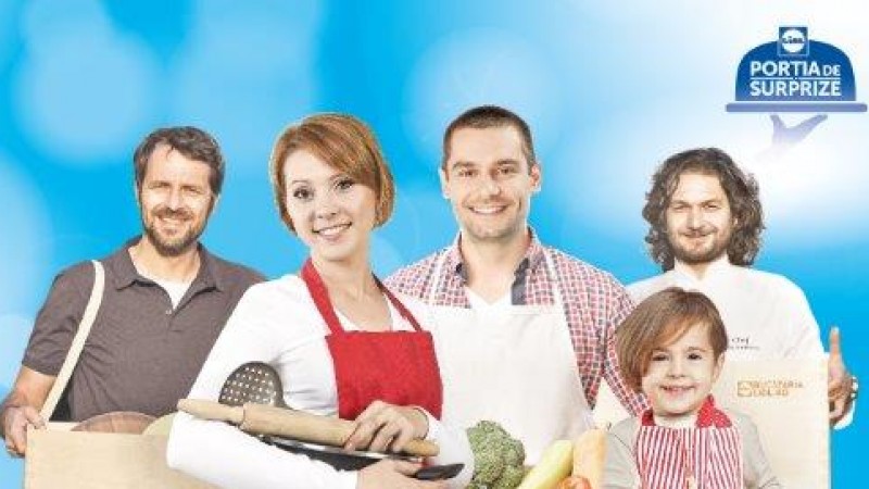 Bucataria Lidl cauta cea mai talentata familie pasionata de gatit