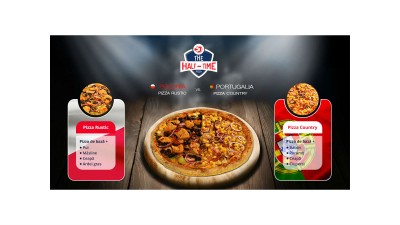 Jerry&rsquo;s Pizza si Tribal Worldwide Romania lanseaza The Half-Time Pizza