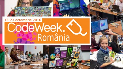 Saptamana Uniunii Europene a Programarii: CodeWeek, 15 - 23 octombrie 2016 Competente pentru mediul digital