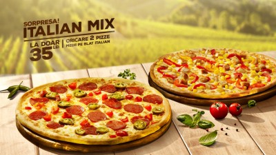 Oferta Italian Mix de la Pizza Hut Delivery aduce pofta de vacanță