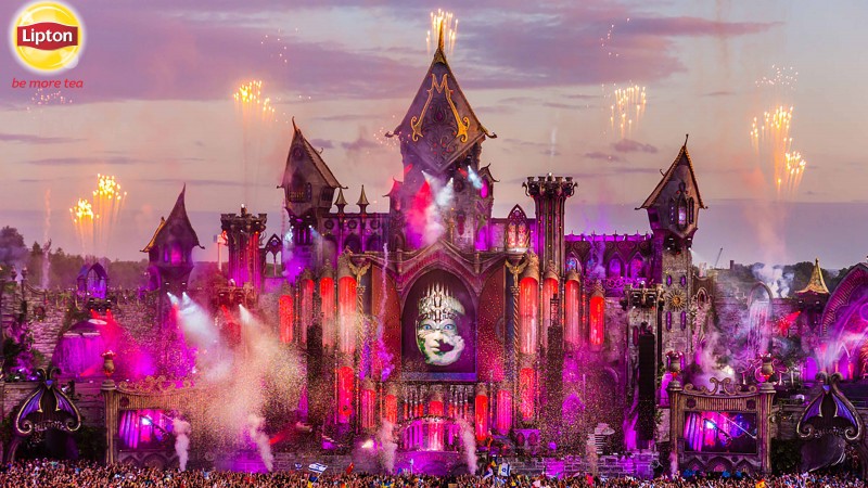 12 fani Lipton Ice Tea dau #verdelamuzica la Tomorrowland