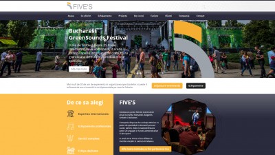 Compania Five&rsquo;s anunta lansarea noului site