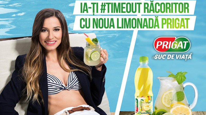 Bucura-te de un #timeout racoritor, cu noua Limonada Prigat