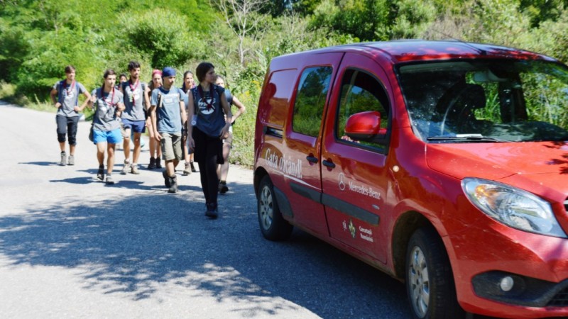 Mercedes-Benz Romania si Cercetasii Romaniei, sapte ani de aventuri in campurile cercetasesti