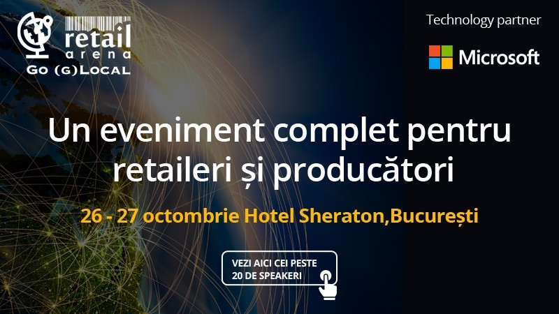 retailArena, cel mai complet eveniment al toamnei pentru retaileri si producatori