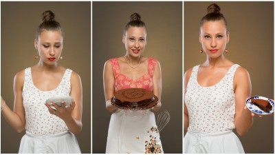 Atenție, concentrație mare de ciocolată și secrete. Adina Weiner: Într-o zi, nu mai știu care, mi-am propus să încep să fac câte un tort pe săptămână, să văd ce se întâmplă