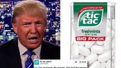 Culmea politicii: Donald Trump a enervat p&acirc;nă și brandurile de bomboane