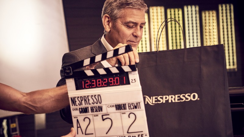 George Clooney, pentru prima oara in fata publicului din Romania. Povestea seriei iconice Nespresso