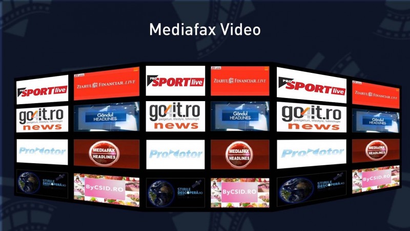 Mediafax Group lanseaza 13 programe video - 20 de ore de continut video nou, original, in fiecare saptamana