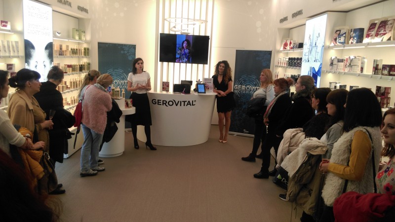 Specialistii Gerovital au organizat workshop-ul Gerovital Tratament Expert alaturi de vedeta Claudia Pavel