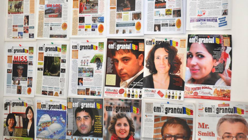 [Diaspora Times] ”Emigrantul” bilunar din Italia împlinește 4 ani. Cristi Merchea: Atât ediția tipărită, cât și online-ul sunt finanțate din publicitate