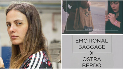 Emotional baggage purtat sub formă de genți