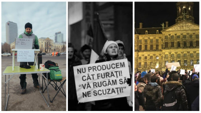 Multimile #OUGprotest: de la Amsterdam in Praga si din Cluj pana-n Buzau
