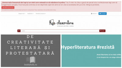 Poezia e în stradă. Și filmele. Și gramatica. ”Interesul pentru politică nu este un lucru bun sau rău. Este un lucru vital”