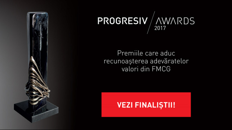 Progresiv Awards, premiile care aduc recunoașterea adevăratelor valori din piața FMCG, anunță finaliștii ediției 2017