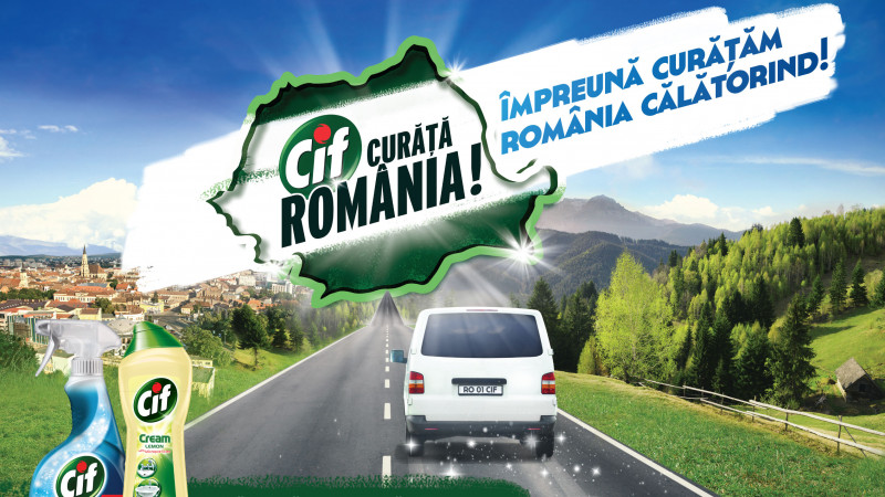 În cel de-al IV-lea an de CIF Curăță România, CIF şi MullenLowe redau strălucirea locurilor frumoase din țară alături de români