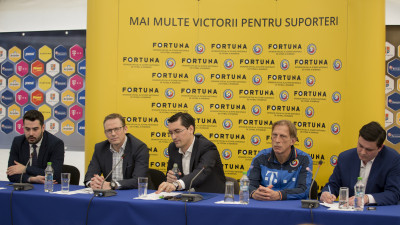 Fortuna devine sponsor al echipei nationale de fotbal a Romaniei