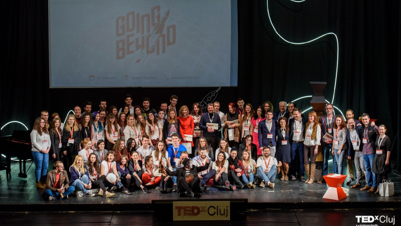 TEDxCluj 2017, la final: „Am mintea plina de ganduri si ma duc sa le gandesc”
