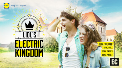 Lidl si MullenLowe ofera o experienta regala la Electric Castle. Agentia a fost selectata pentru a comunica parteneriatul dintre retailer si festival