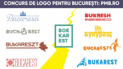 Cine va alege logo-ul Bucureștiului. Din juriu: Bogdan Naumovici și Mirel Palada