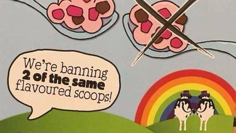 Înghețata care militează pentru drepturile LGBT