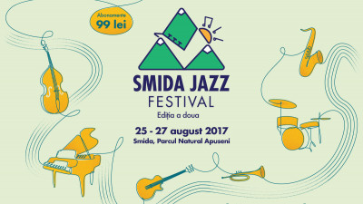 Cea de-a doua ediție a Smida Jazz Festival va avea loc &icirc;ntre 25 și 27 august 2017, &icirc;n inima Parcului Natural Apuseni
