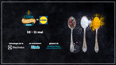 Lineup-ul complet e aici. Ne pregatim sa dam startul primei editii a Cupei Marketerilor la Gatit by Lidl
